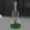 Фото 8 - Награда KSG-777 Статуэтка в форме скрипки для музыкального награждения.